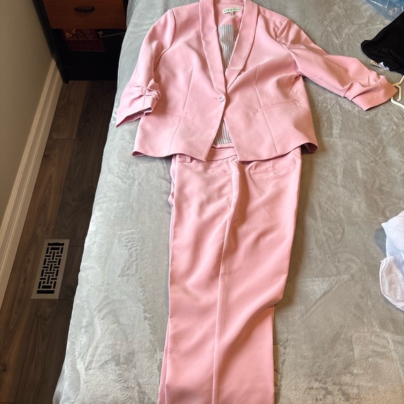 cleo Pants - Pink Women's Pantsuit & Jacket